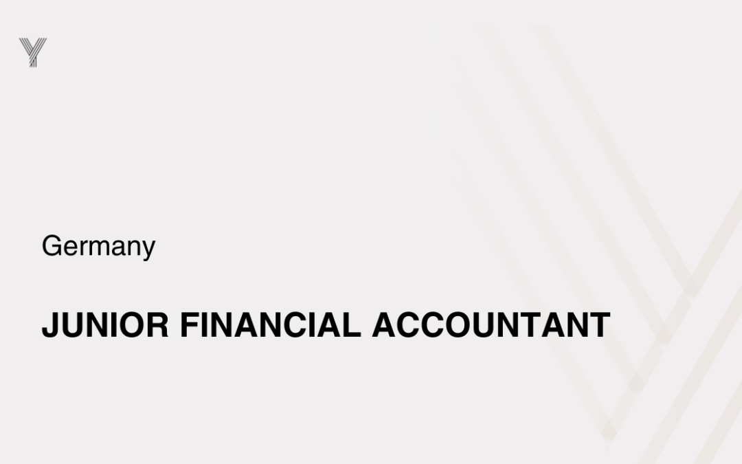 Junior Financial Accountant Germany